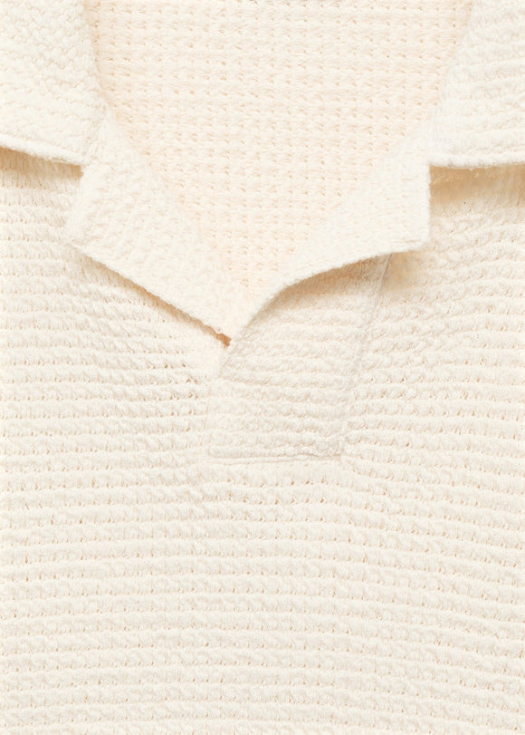 MANGO CROCHI 87099207-04 MANGO MAN POLO SHIRT