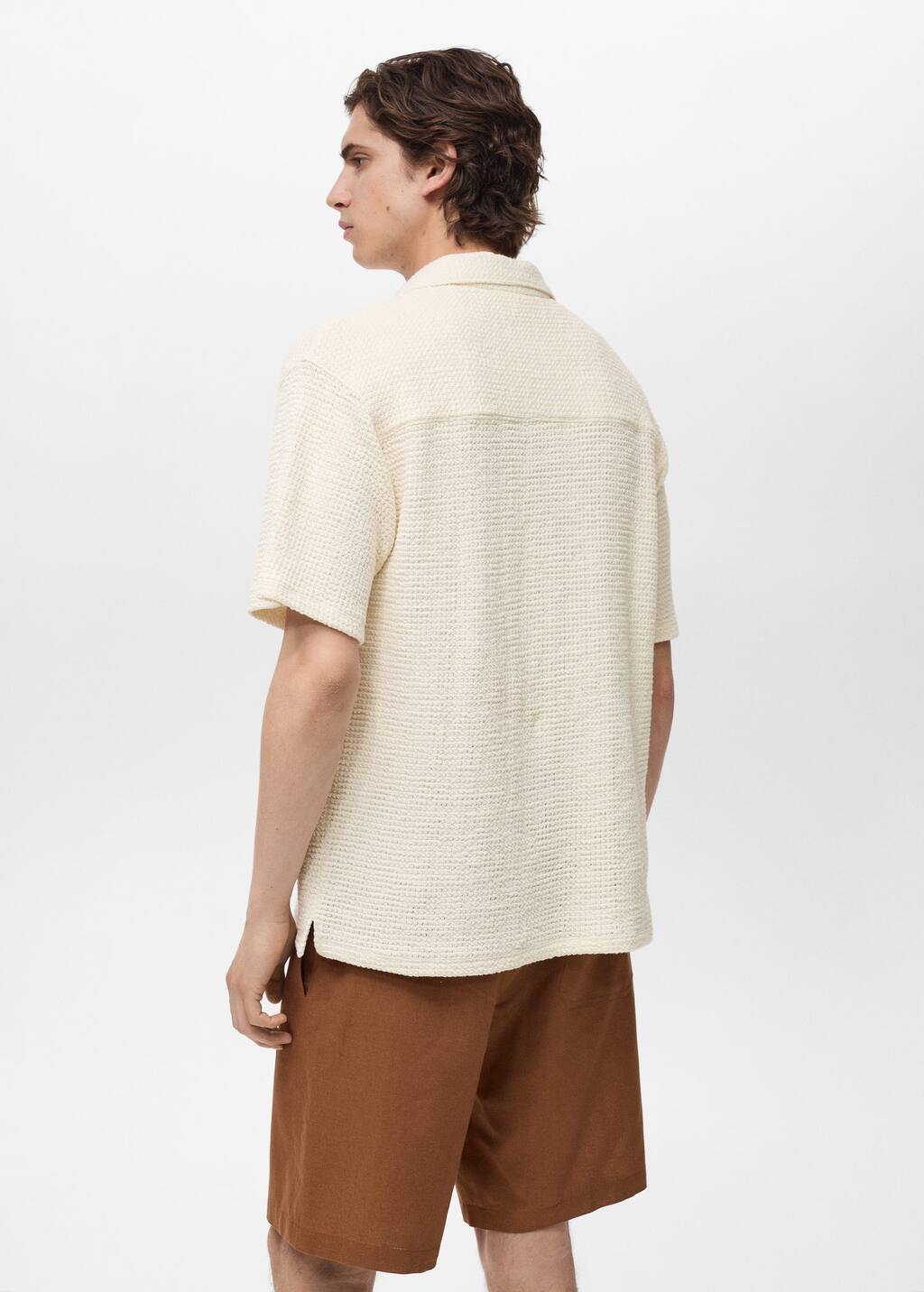 MANGO CROCHI 87099207-04 MANGO MAN POLO SHIRT