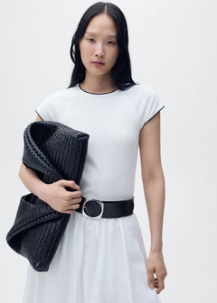 MANGO CONTI 87099211-01 MANGO WOMEN T-SHIRT SHORT SLEEVE