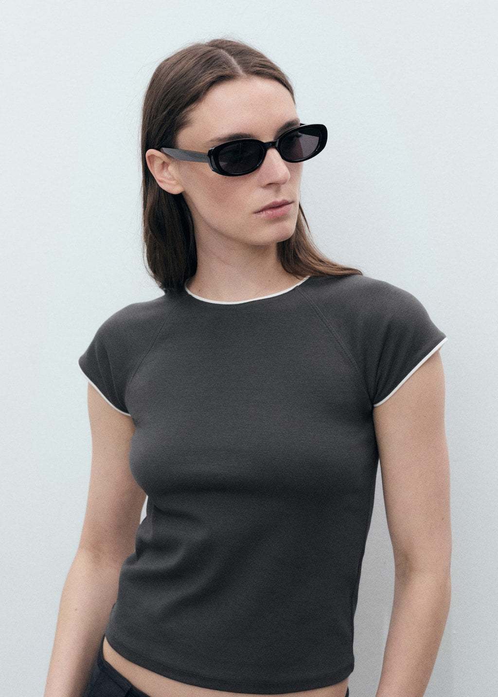 MANGO CONTI 87099211-92 MANGO WOMEN T-SHIRT SHORT SLEEVE