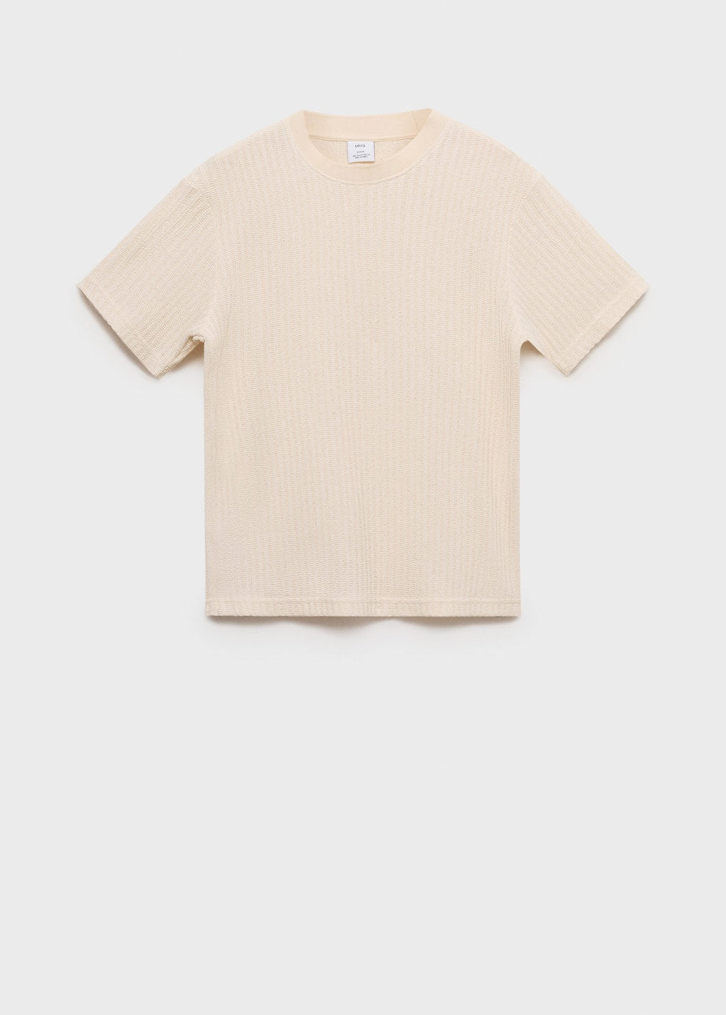 MANGO OPEN 87099217-04 MANGO MAN T-SHIRT SHORT SLEEVE