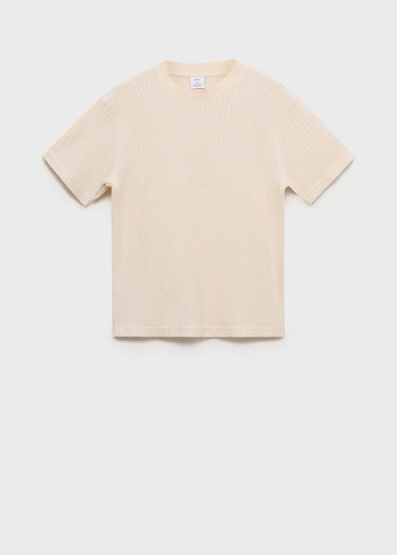 MANGO OPEN 87099217-04 MANGO MAN T-SHIRT SHORT SLEEVE