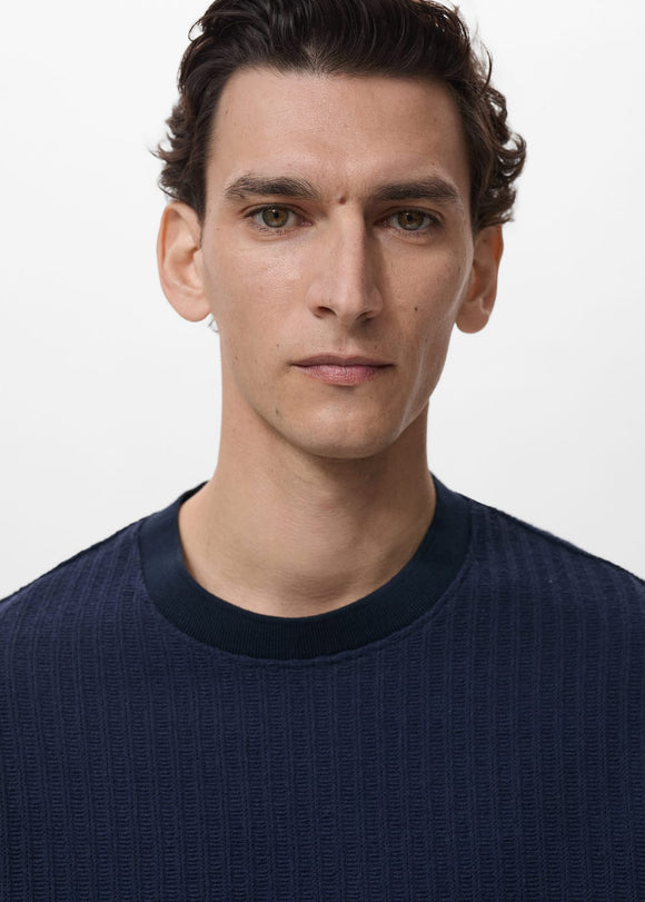 MANGO OPEN 87099217-55 MANGO MAN T-SHIRT SHORT SLEEVE