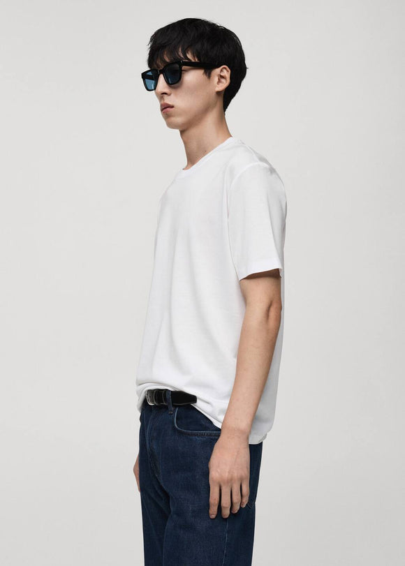 MANGO BELLOW 87954005-01 MANGO MAN T-SHIRT SHORT SLEEVE