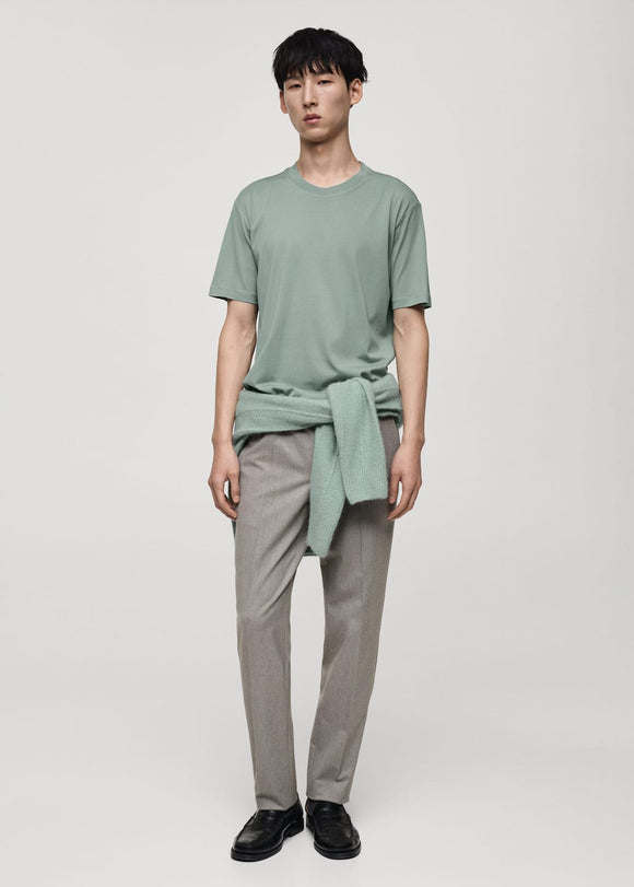 MANGO BELLOW 87954005-43 MANGO MAN T-SHIRT SHORT SLEEVE