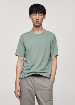 MANGO BELLOW 87954005-43 MANGO MAN T-SHIRT SHORT SLEEVE