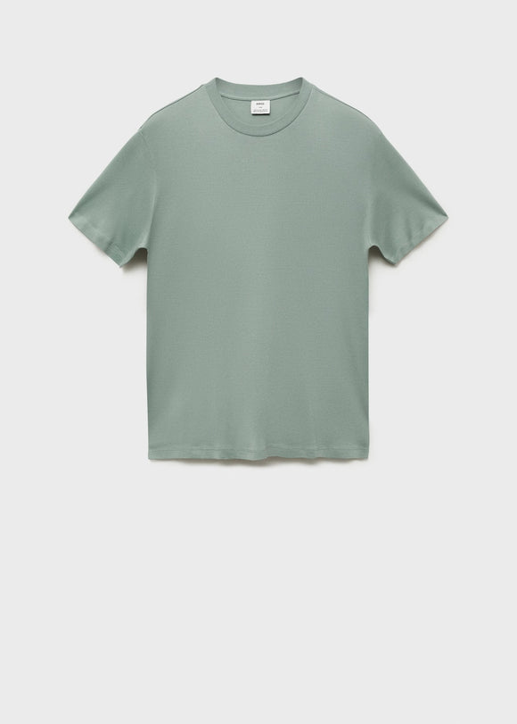 MANGO BELLOW 87954005-43 MANGO MAN T-SHIRT SHORT SLEEVE