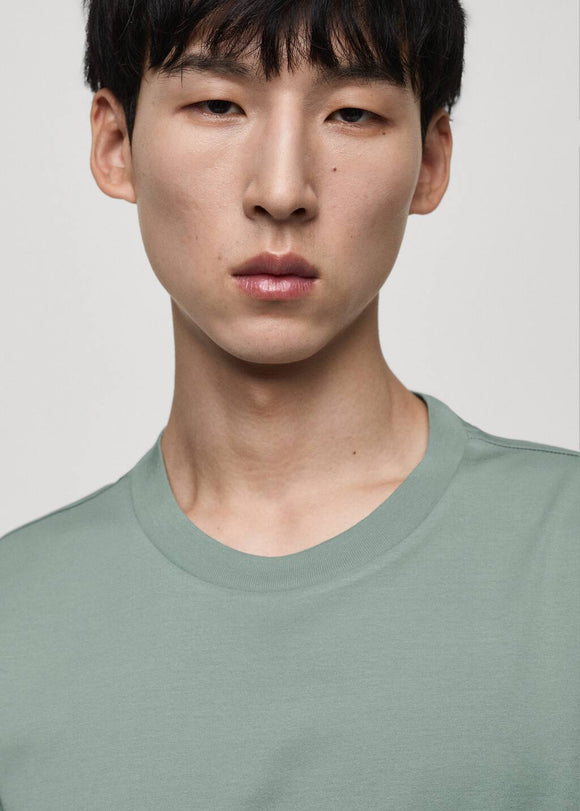 MANGO BELLOW 87954005-43 MANGO MAN T-SHIRT SHORT SLEEVE