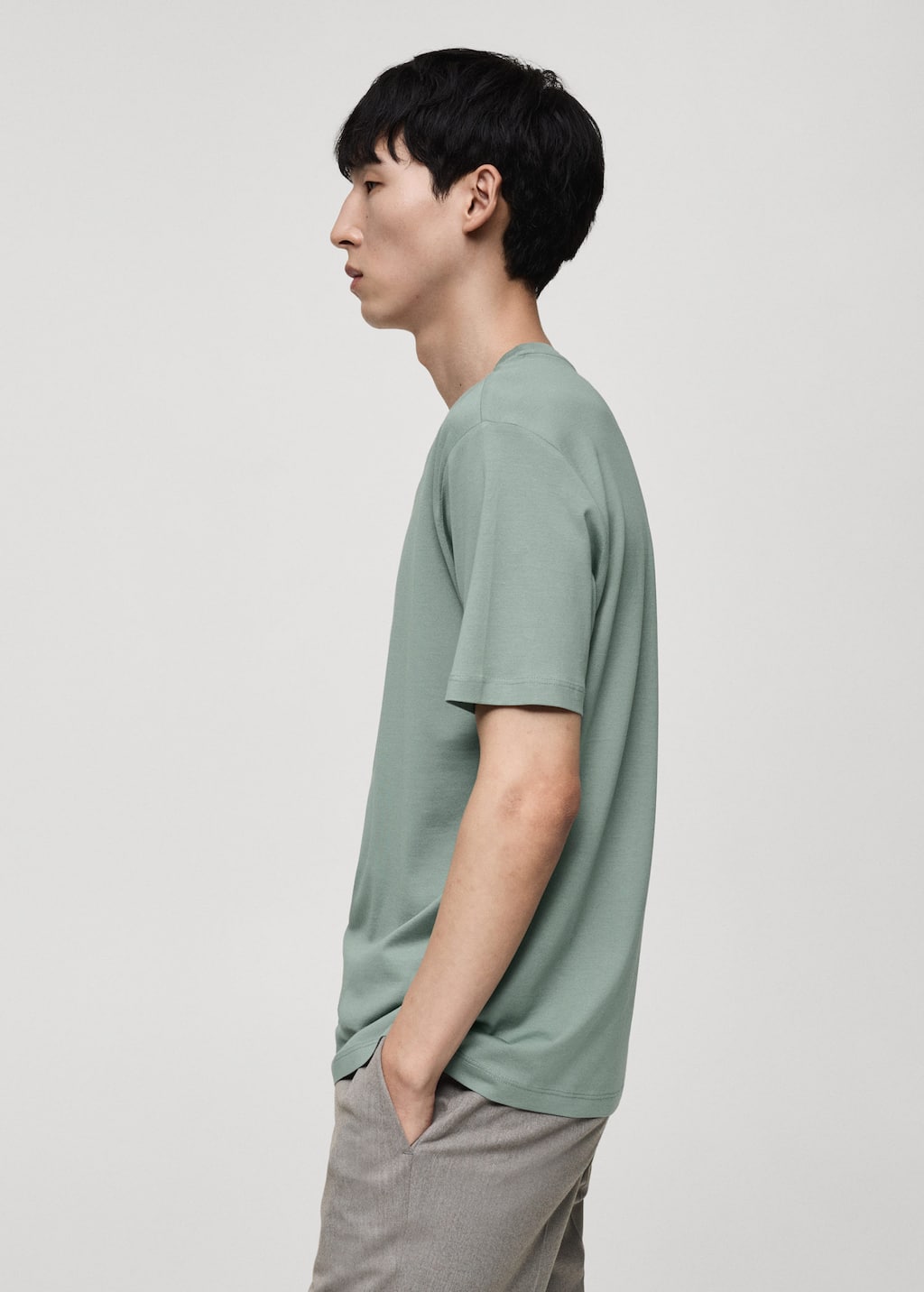 MANGO BELLOW 87954005-43 MANGO MAN T-SHIRT SHORT SLEEVE