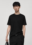 MANGO BELLOW 87954005-99 MANGO MAN T-SHIRT SHORT SLEEVE-1