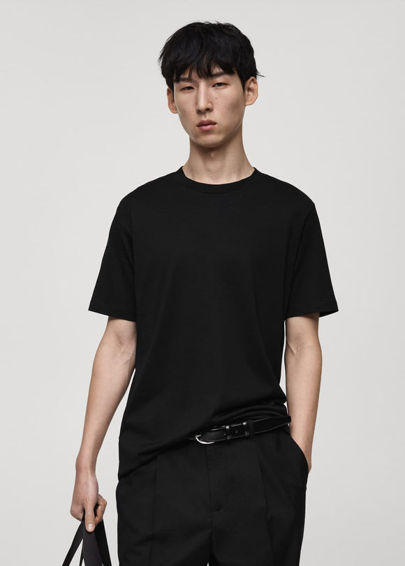 MANGO BELLOW 87954005-99 MANGO MAN T-SHIRT SHORT SLEEVE