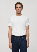 MANGO STRECH 87992508-01 MANGO MAN T-SHIRT SHORT SLEEVE-1