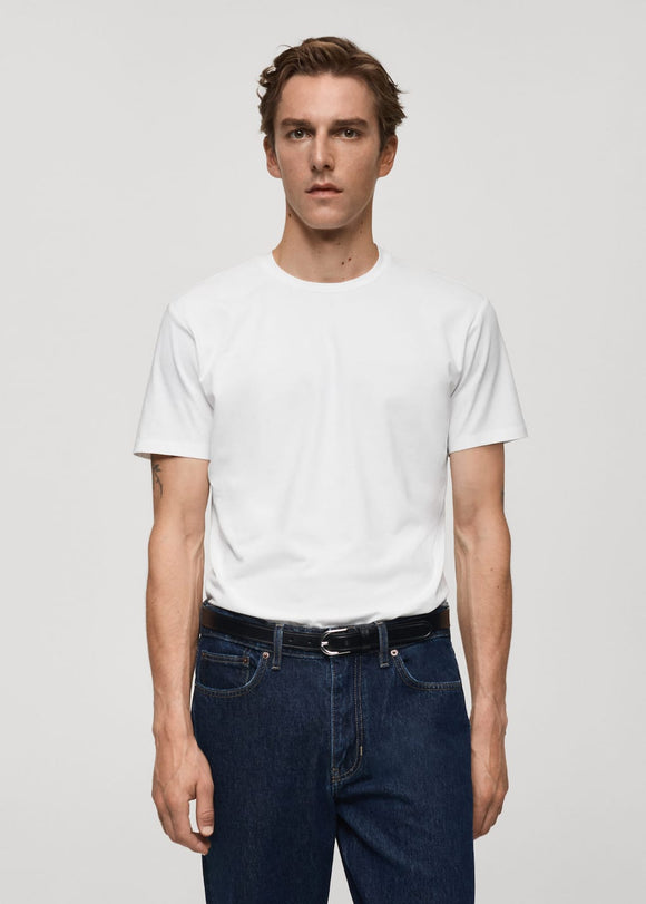 MANGO STRECH 87992508-01 MANGO MAN T-SHIRT SHORT SLEEVE