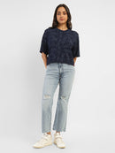 LEVIS RIBCAGE CROP BOOTCUT LEAFISH A3188-0019 DENIM PANT (JEANS) (W)-2