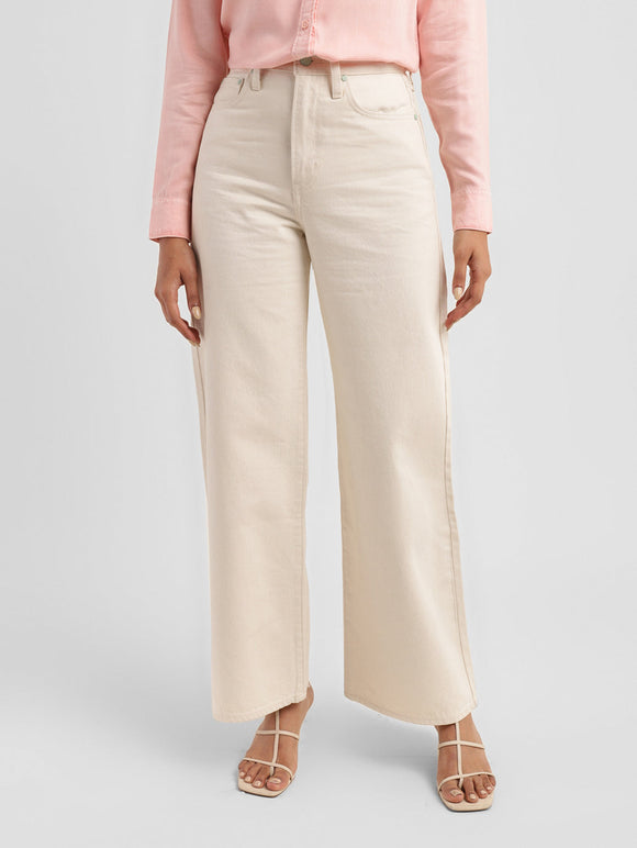 LEVIS RIBCAGE WIDE LEG SPINEFOOT A7042-0006 DENIM PANT (JEANS) (W)