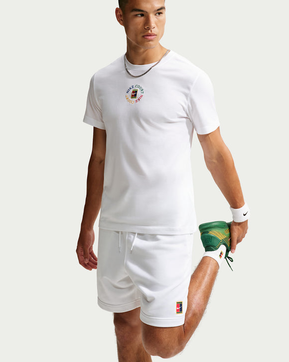 NIKE AS M NKCT DF TEE STD HERITAGE IM6129-100 T-SHIRT TRAINING SHORT SLEEVE TENNIS (M)