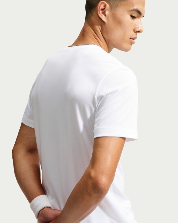 NIKE AS M NKCT DF TEE STD HERITAGE IM6129-100 T-SHIRT TRAINING SHORT SLEEVE TENNIS (M)