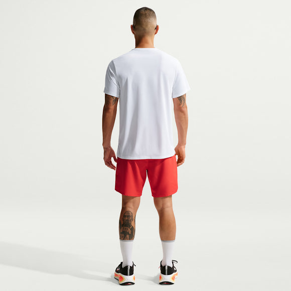 NIKE AS M NK DF UV MILER RUN ENERGY IF9476-100 T-SHIRT SHORT SLEEVE (M)