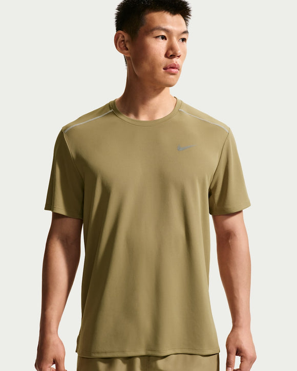 NIKE AS M NK DF UV MILER SS IF2083-213 T-SHIRT SHORT SLEEVE RUNNING (M)