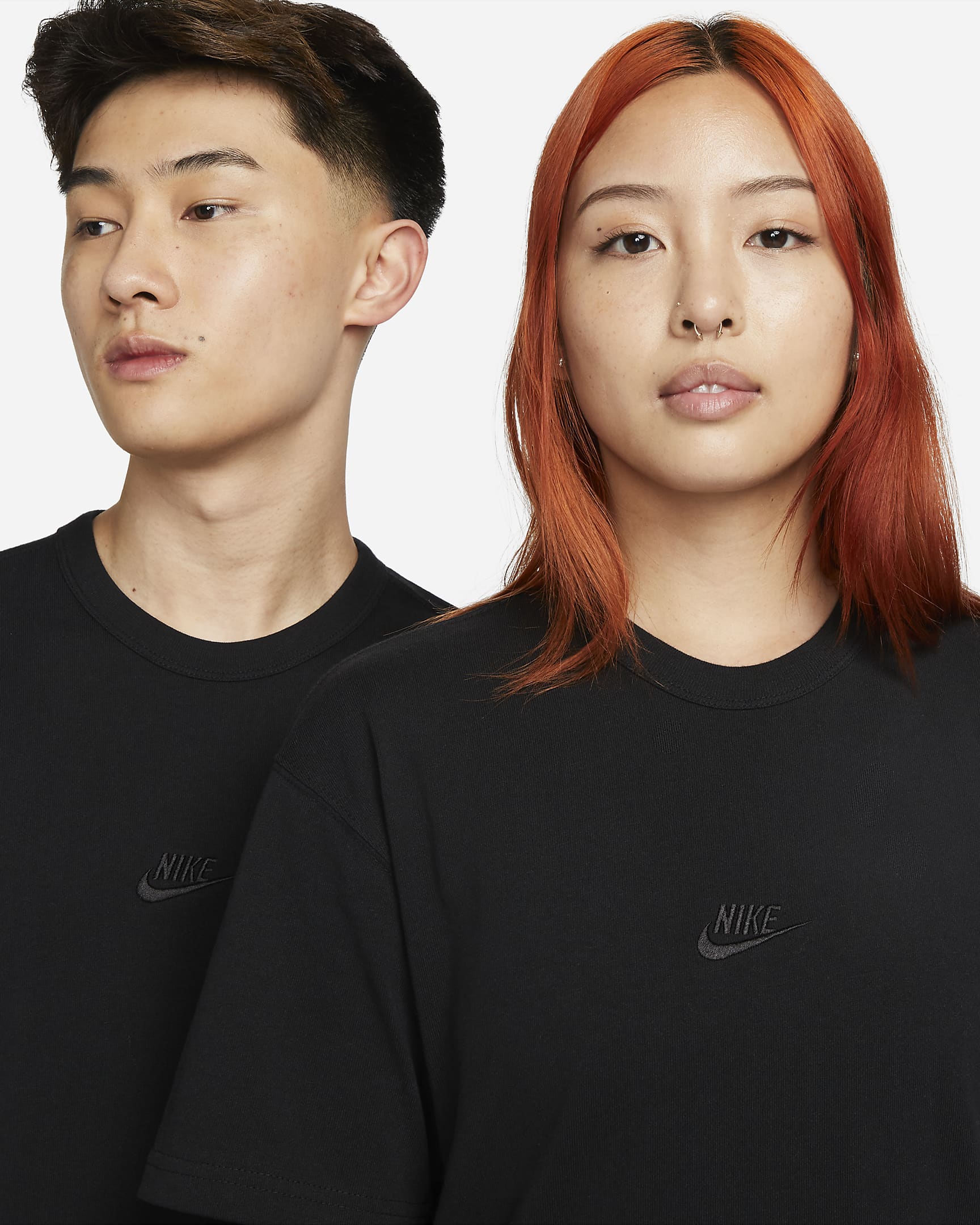 NIKE AS M NSW PREM ESSNTL SUST TEE DO7393-010 T-SHIRT SHORT SLEEVE (M)