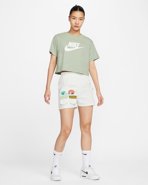 NIKE AS W NSW CLUB CRP TEE FTRA BV6176-370 T-SHIRT SHORT SLEEVE (W)