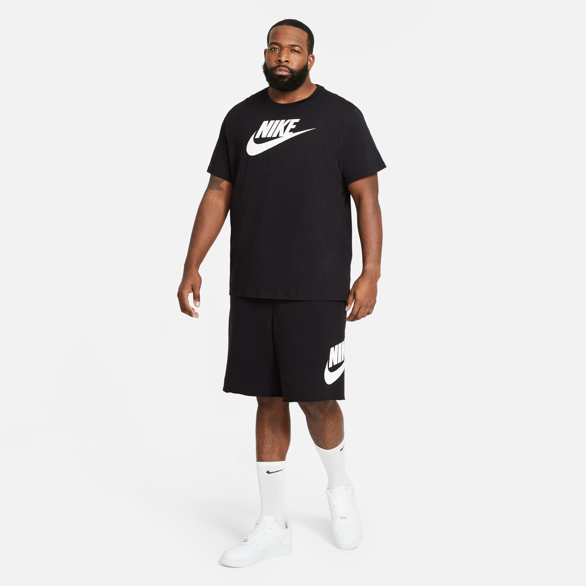 NIKE AS M NSW TEE ICON FUTURA AR5005-010 T-SHIRT SHORT SLEEVE (M)