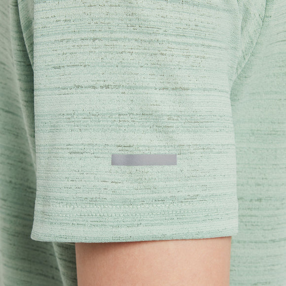 NIKE B NK DF SS MILER TOP DD3055-037 T-SHIRT SHORT SLEEVE TRAINING (YB)