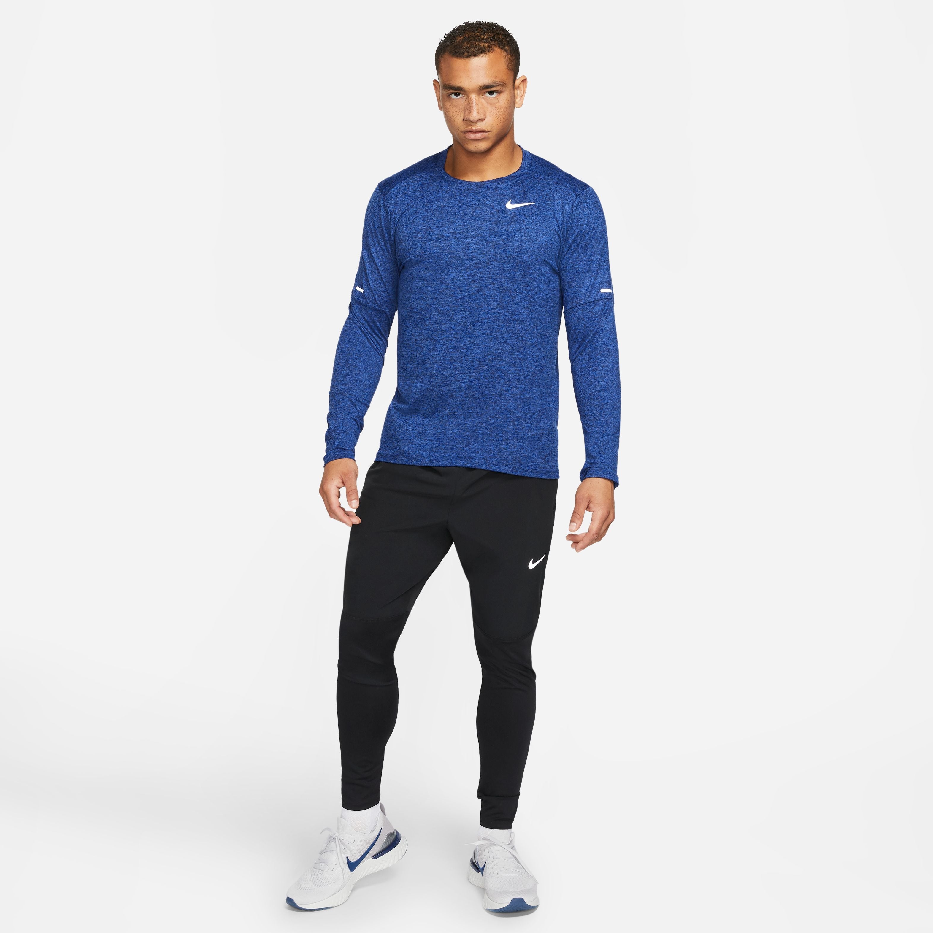 NIKE DF ELEMENT CREW DD4754-451 T-SHIRT LONG SLEEVE RUNNING (M)