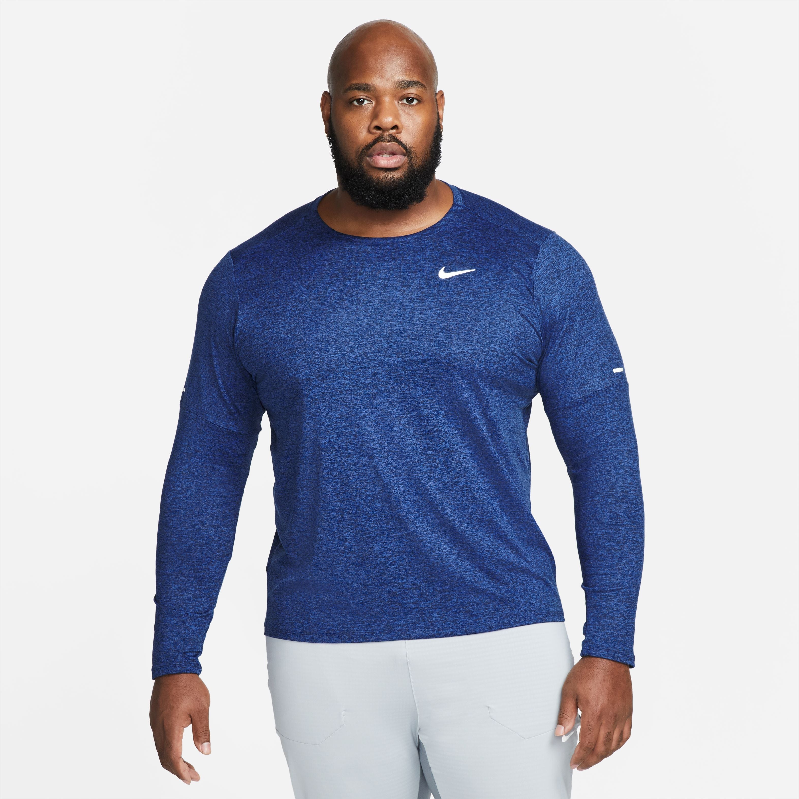 NIKE DF ELEMENT CREW DD4754-451 T-SHIRT LONG SLEEVE RUNNING (M)