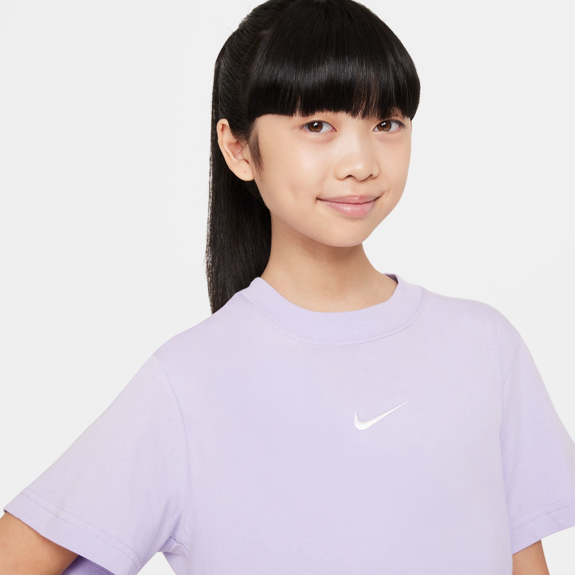 NIKE G NSW TEE ESSENTIAL SS BOXY DH5750-515 TOP SHORT SLEEVE TRAINING (YG)