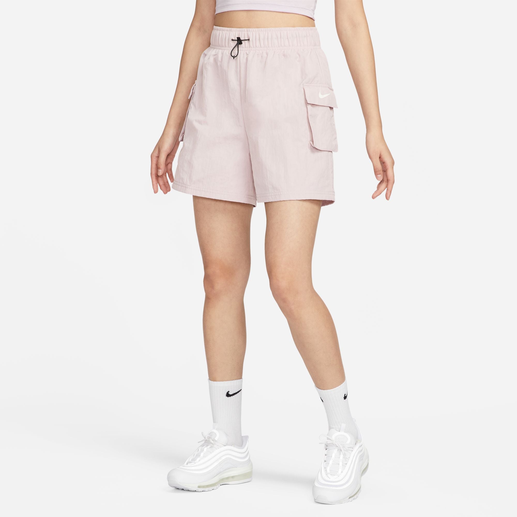 NIKE AS W NSW ESSENTIAL WOVEN HR DM6248-019 SHORT (W)