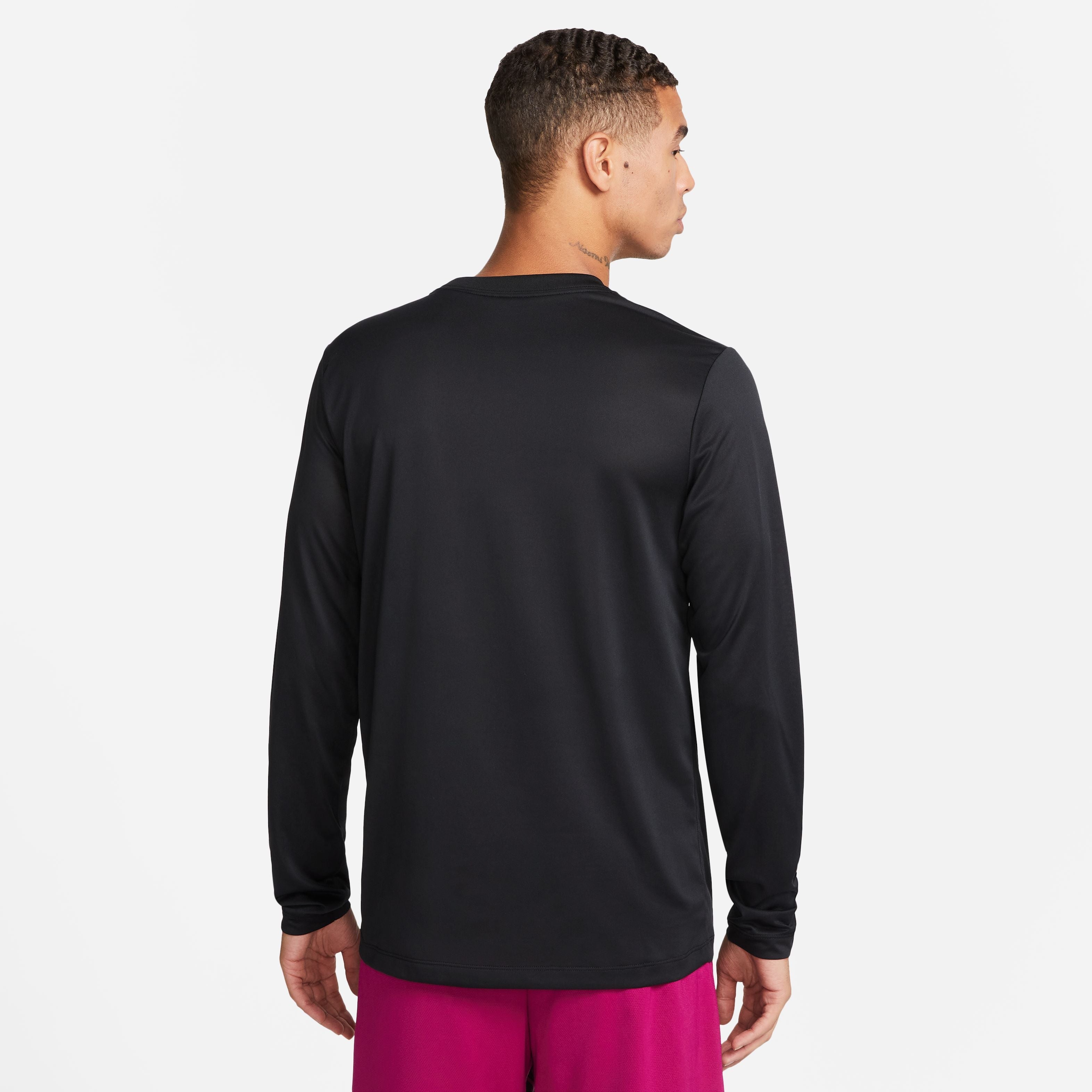 NIKE DF TEE RLGD LS RESET DX0993-010 T-SHIRT TRAINING LONG SLEEVE (M)