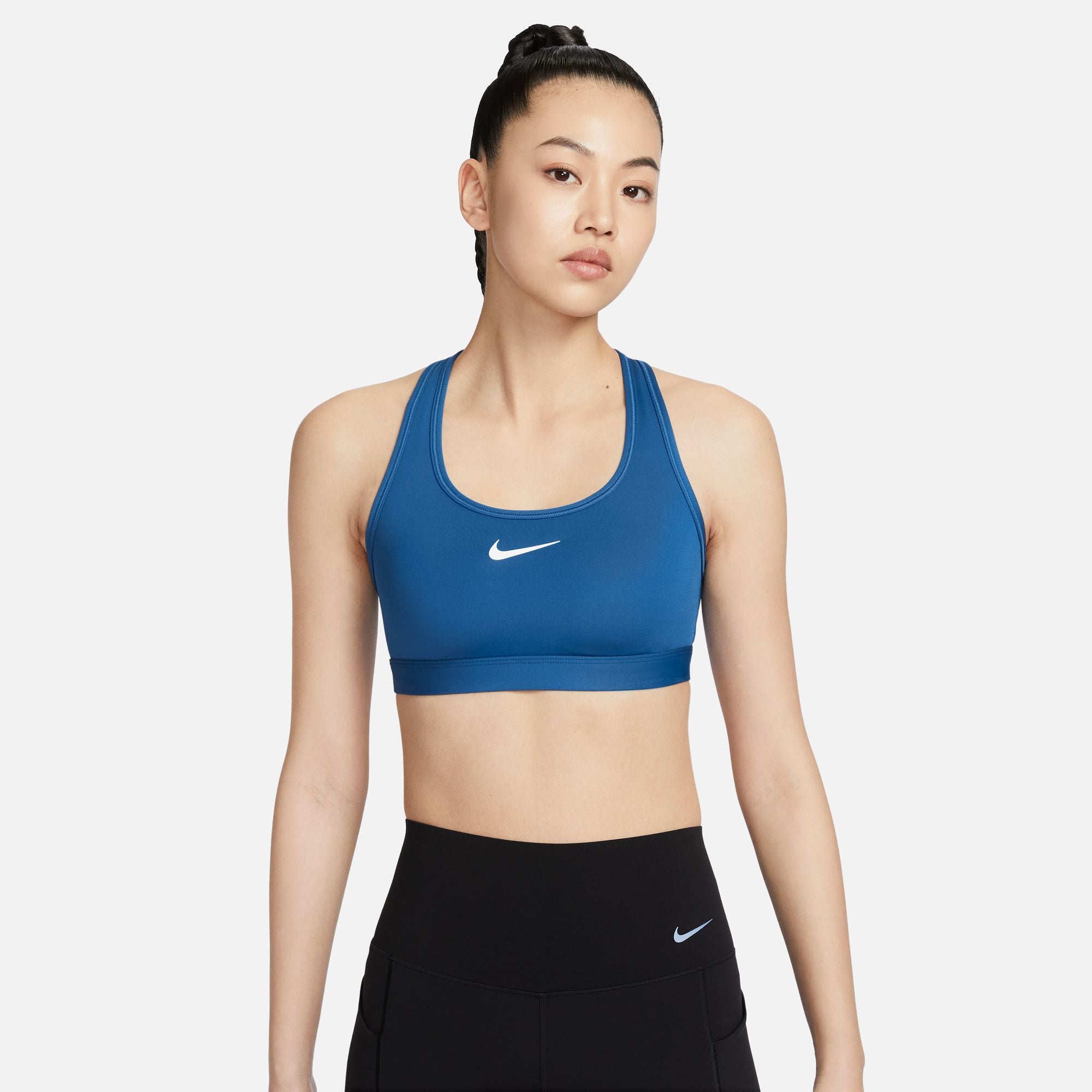 NIKE AS W NK SWOOSH MED SUPPORT BRA DX6822-476 SPORTS BRA (W)