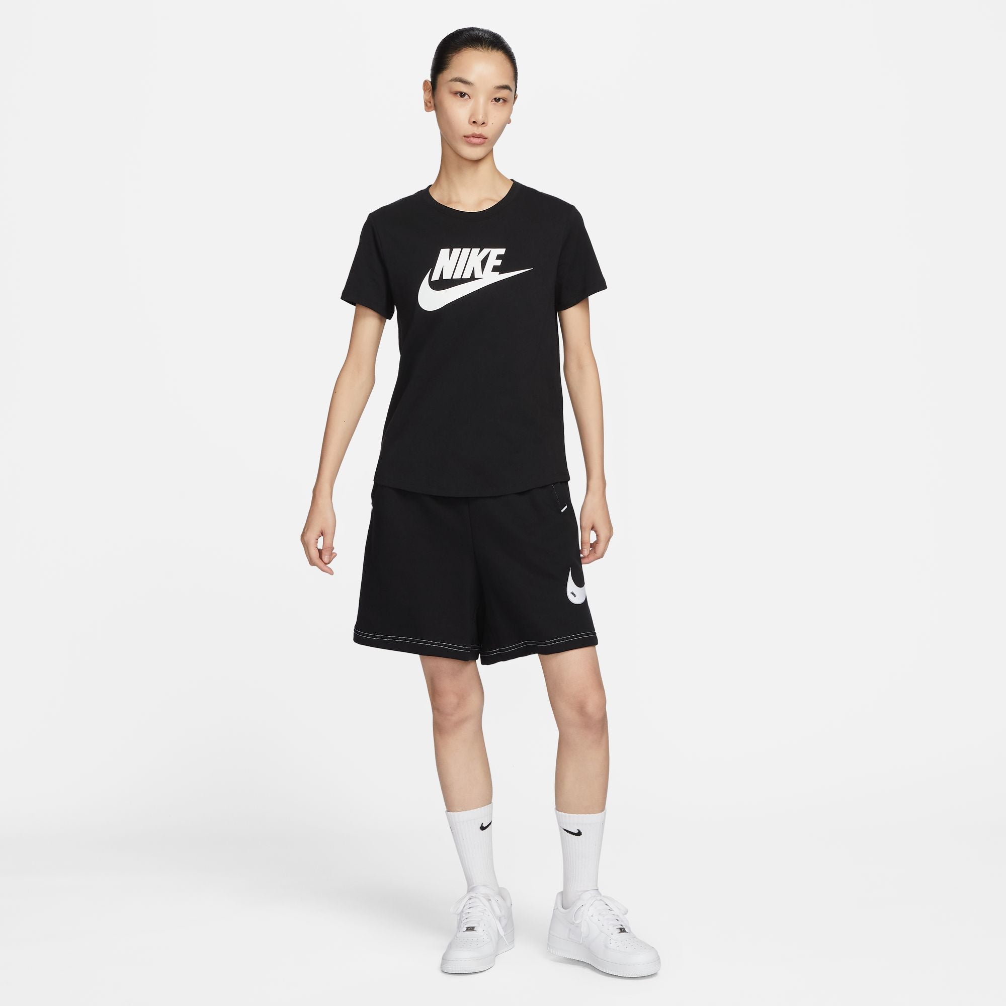 NIKE AS W NSW CLUB SS TEE ICN FUTURA DX7907-010 T-SHIRT SHORT SLEEVE (W)