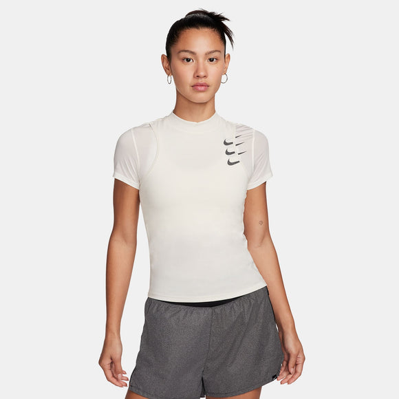 NIKE AS W NK RUN DVN Dri-FITADV SS TOP FB7814-110 TOP RUNNING (W)