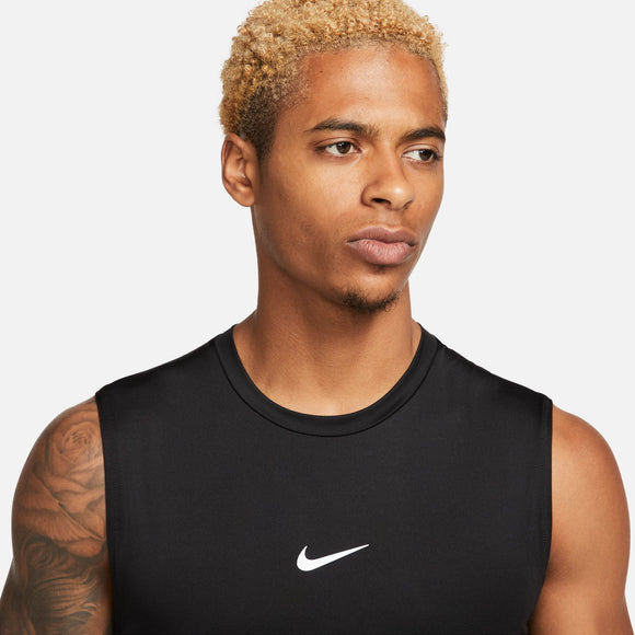 NIKE M NP DF TOP SL TIGHT FB7914-010 COMPRESSION TOP SLEEVELESS (M)