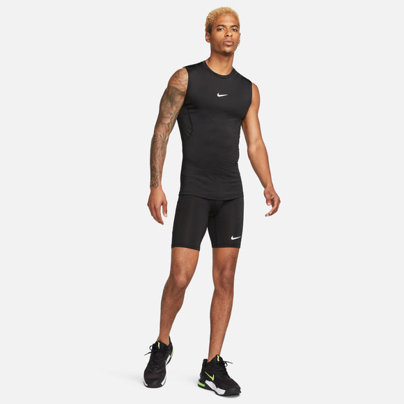 NIKE M NP DF TOP SL TIGHT FB7914-010 COMPRESSION TOP SLEEVELESS (M)