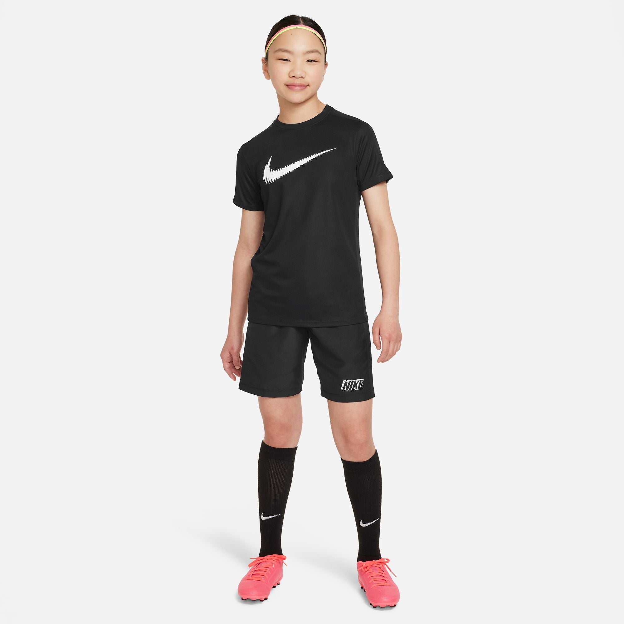 NIKE K NK Dri-FIT TROPHY23 SS TOP GX FD3965-010 T-SHIRT SHORT SLEEVE TRAINING (YB)