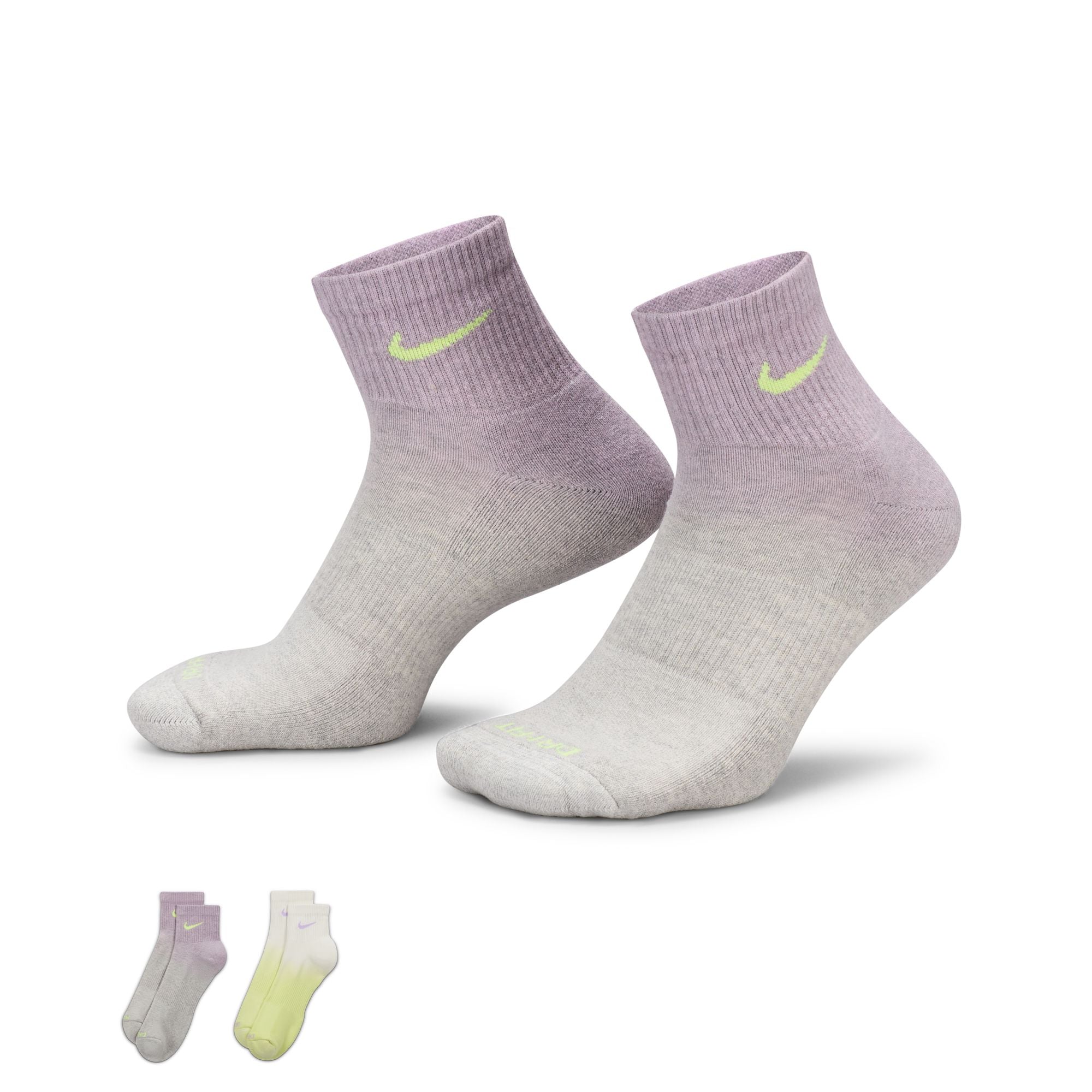 NIKE U NK EVERYDAY PLS CSH ANKLE 2PR FJ4913-908 SOCKS ANKLE CASUAL (U)