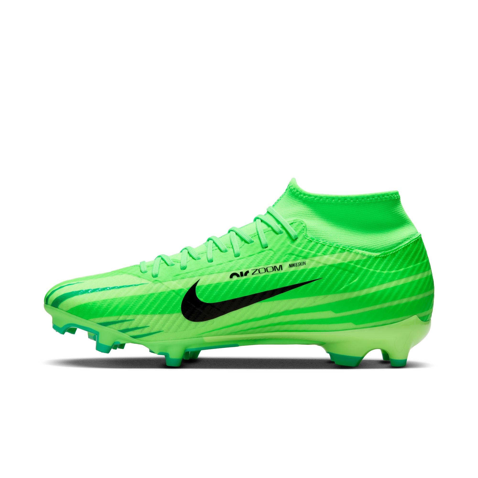 NIKE ZOOM SUPERFLY 9 ACAD MDS FG/MG FJ7190-300 FIRM GROUND SHOES FOOTBALL(M)