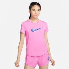NIKE AS W NK ONE SWSH HBR DF SS TOP FN2619-675 TOP RUNNING (W)