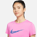 NIKE AS W NK ONE SWSH HBR DF SS TOP FN2619-675 TOP RUNNING (W)-4