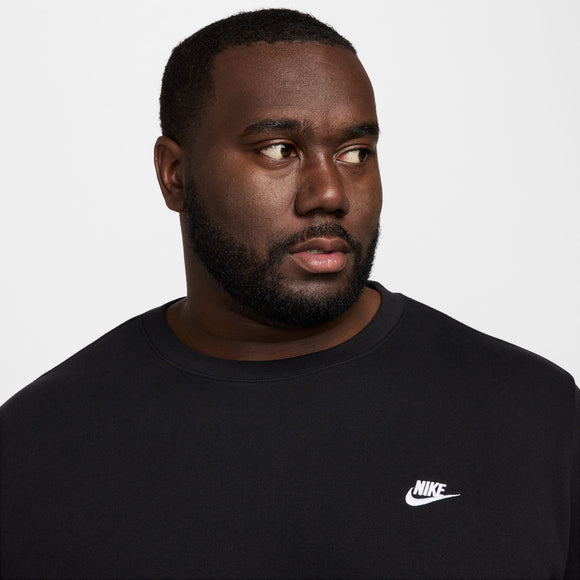 NIKE M NK CLUB BB CREW FN3886-010 SWEATERS & CARDIGANS  (M)