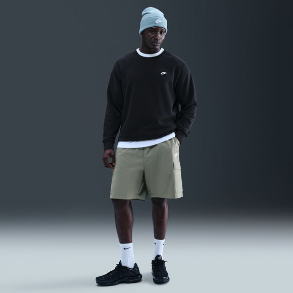 NIKE M NK CLUB BB CREW FN3886-010 SWEATERS & CARDIGANS  (M)