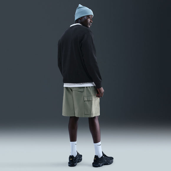 NIKE M NK CLUB BB CREW FN3886-010 SWEATERS & CARDIGANS  (M)