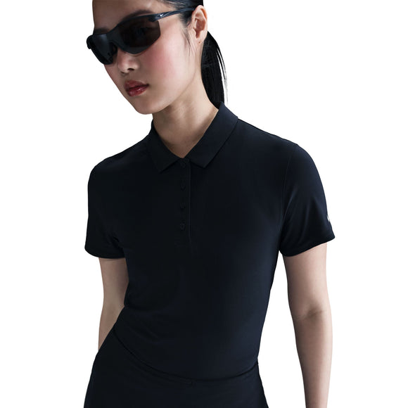 NIKE W NK DF VCTRY SS POLO FQ1574-010 POLO T-SHIRT TRAINING (W)
