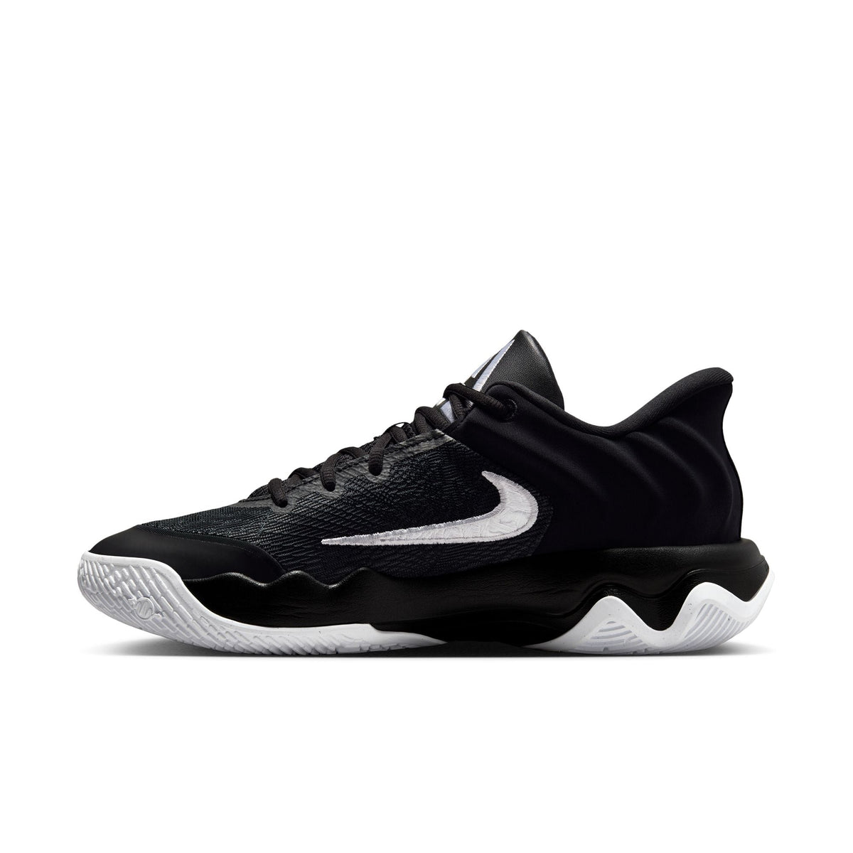 Nike Giannis Immortality 4 FQ3680-003 Sneaker Mens US 10M Black Basketball Shoes Nike Giannis Immortality 4 Black Wolf Grey White Men main image 3