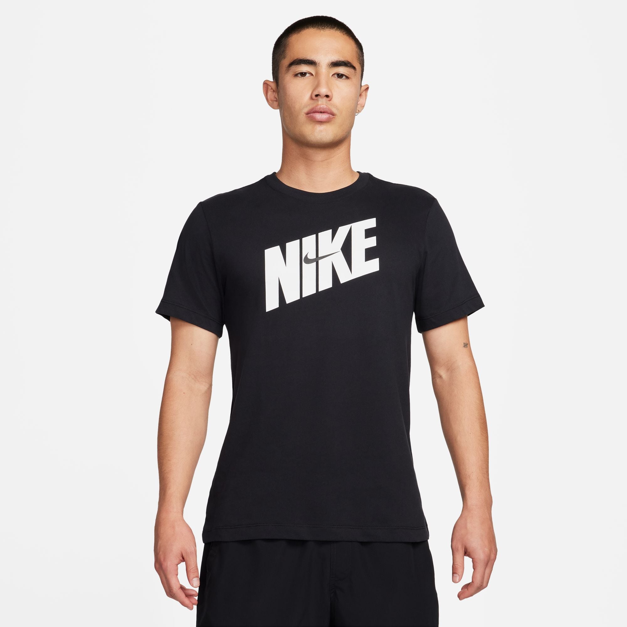 NIKE AS M NK DF TEE HBR NOVELTY FQ3874-010 T-SHIRT SHORT SLEEVE TRAINI ...