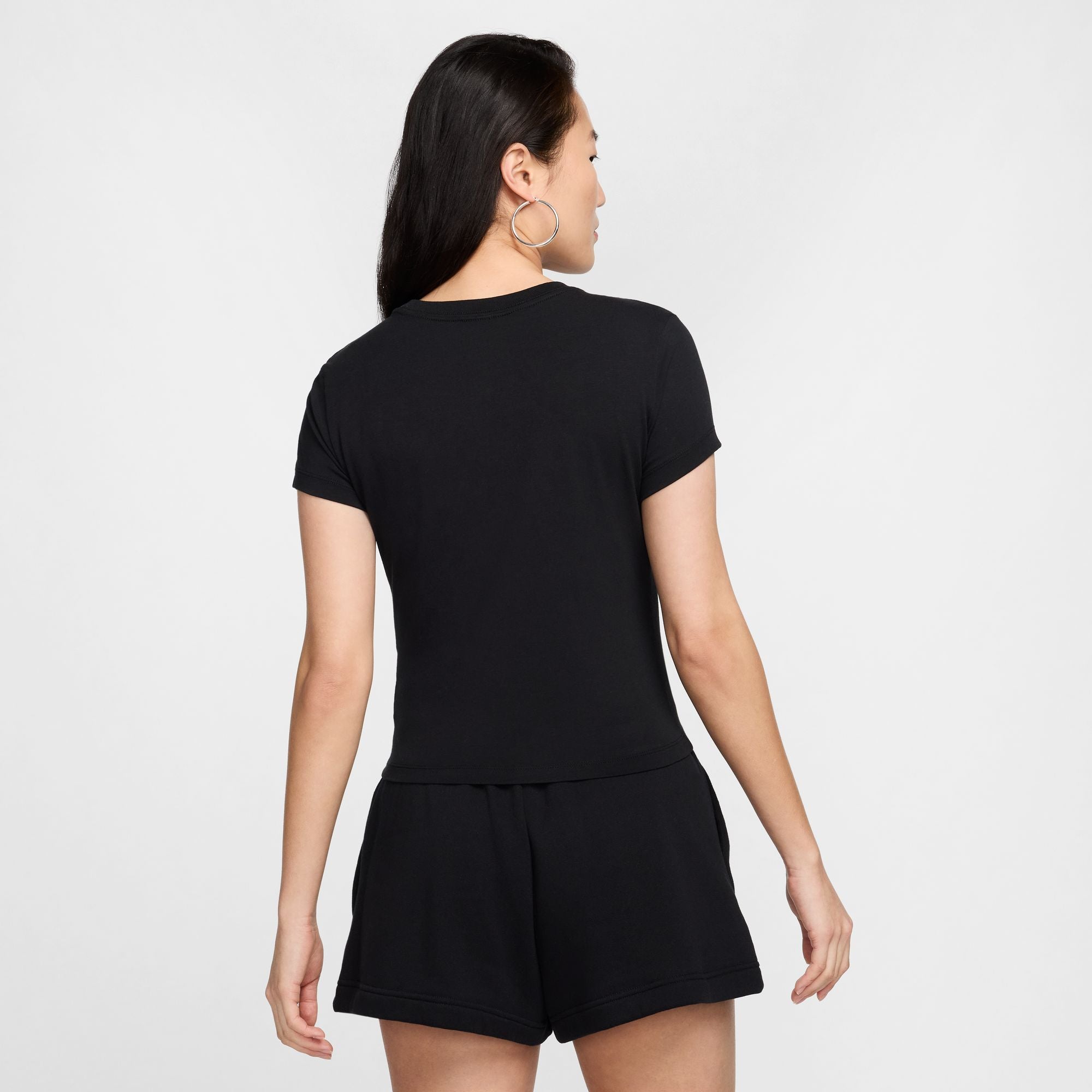 NIKE AS W NSW NK CHILL KNT MD FV5509-010 CROP TOP (W
