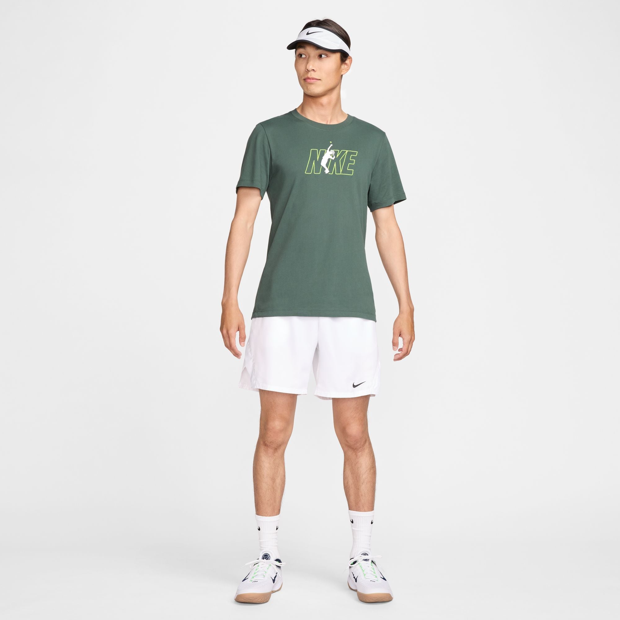 NIKE AS M NKCT Dri-FIT TEE OC 2 FV8435-338 T-SHIRT TRAINING SHORT SLEEVE TENNIS (M)